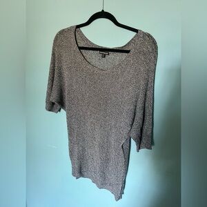 Express size Medium Gray Knit Top